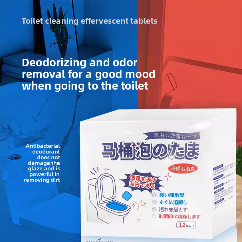 Toilet Bowl Cleaning Effervescent Tablets